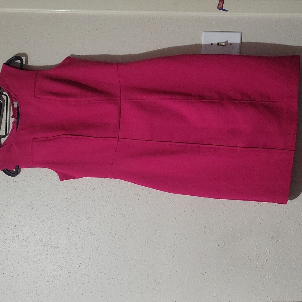 Hot pink professional dress sz 10